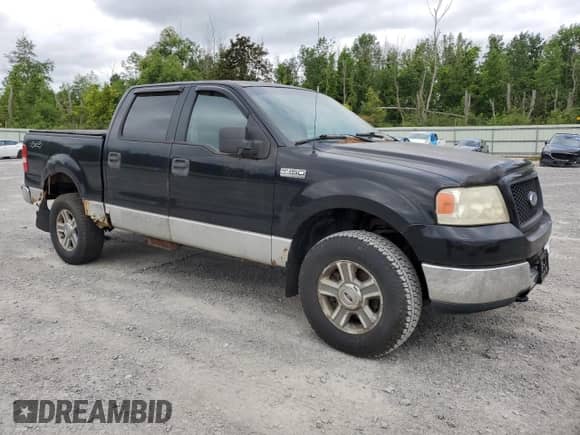 2005 Ford F-150 XLT z VIN 1FTRW14W95KE65754, wystawiony jako Copart lot #65800525 z przebiegiem 105 719 mil mil oraz Czysty tytuł • Clean title. Historia ofert i sprzedaży dostępna na DreamBid. Obrazek 4.