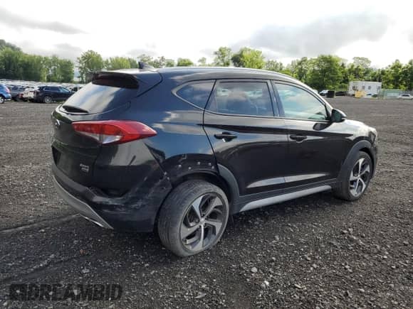 2018 Hyundai Tucson Sport with VIN KM8J3CAL8JU753920, listed as a Copart auction lot 63495145 with 71,967 mi miles and Non repairable. Bid and sale history available at DreamBid. Image 3.