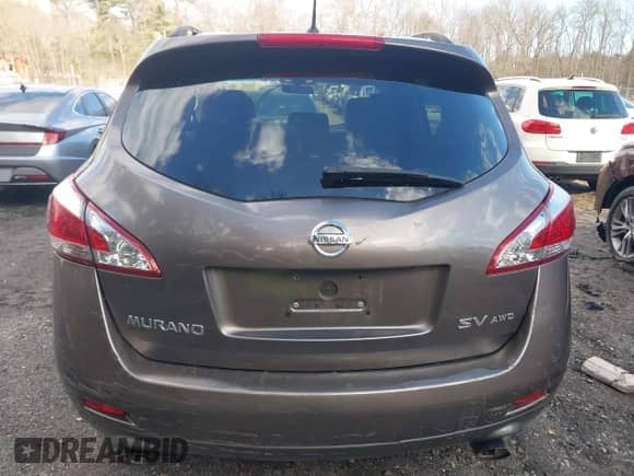 2012 Nissan Murano S with VIN JN8AZ1MW3CW212167, listed as a IAAI auction lot 41884227 with 123,921 mi miles and . Bid and sale history available at DreamBid. Image 16.