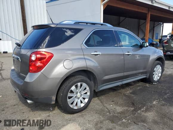 2011 Chevrolet Equinox LTZ with VIN 2CNFLGE57B6399106, listed as a Copart auction lot 84002005 with 208,530 mi miles and Salvage title. Bid and sale history available at DreamBid. Image 3.