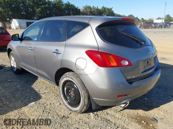 2009 Nissan Murano SL with VIN JN8AZ18W69W107240, listed as a IAAI auction lot 43412567 with 176,505 mi miles and . Bid and sale history available at DreamBid. Image 3.
