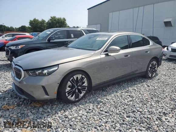 2024 BMW 5 Series 530i with VIN WBA43FJ07RCS05785, listed as a Copart auction lot 59283035 with 349 mi miles and Clean title. Bid and sale history available at DreamBid. Image 1.