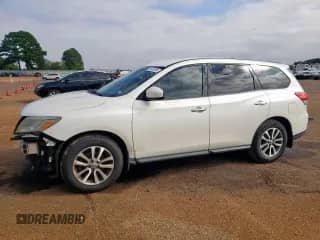 2015 Nissan Pathfinder SL с VIN 5N1AR2MN6FC602481, выставлен на аукционе Copart как лот 81438195 с пробегом 177 562 миль миль и Списание • Salvage title. История ставок и продаж доступна на DreamBid. Изображение 1.