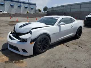 2015 Chevrolet Camaro SS z VIN 2G1FH1EJ2F9246193, wystawiony jako Copart lot #60442365 z przebiegiem 58 846 mil mil oraz Szkoda całkowita • Salvage title. Historia ofert i sprzedaży dostępna na DreamBid. Obrazek 1.