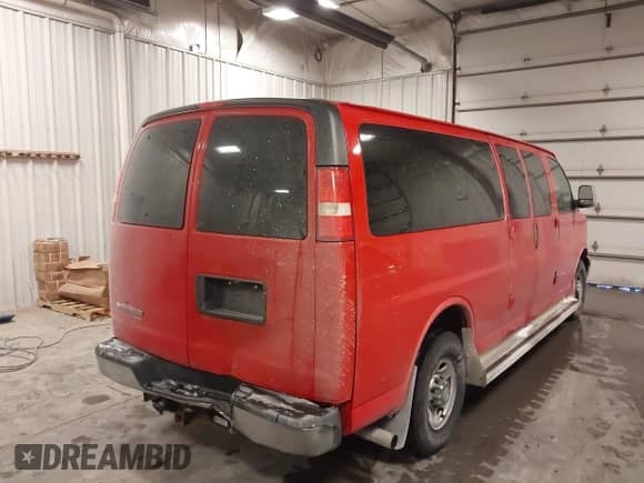 2013 Chevrolet Express Passenger 1LT with VIN 1GAZG1FA2D1178476, listed as a IAAI auction lot 41572423 with 188,369 mi miles and . Bid and sale history available at DreamBid. Image 17.