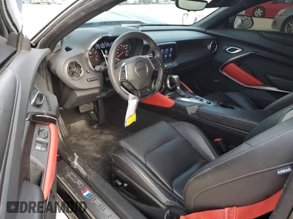 2024 Chevrolet Camaro 3LT with VIN 1G1FD1RS3R0117800, listed as a Copart auction lot 51956685 with 11,863 mi miles and Salvage title. Bid and sale history available at DreamBid. Image 8.