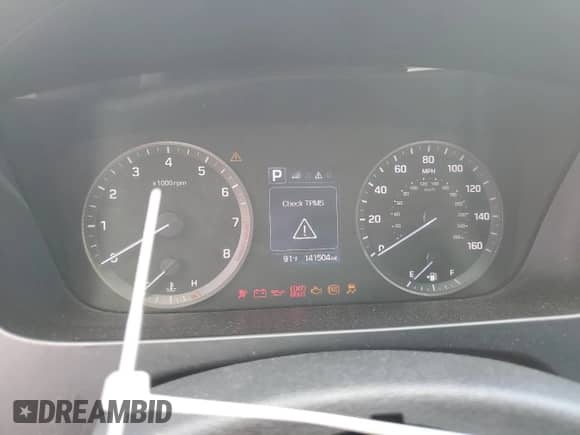 2017 Hyundai Sonata 2.4L z VIN 5NPE24AF6HH487553, wystawiony jako Copart lot #82072085 z przebiegiem 141 504 mil mil oraz Szkoda całkowita • Salvage title. Historia ofert i sprzedaży dostępna na DreamBid. Obrazek 9.