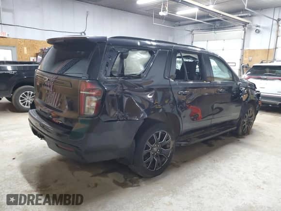 2023 Chevrolet Tahoe RST с VIN 1GNSKRKD9PR297029, выставлен на аукционе Copart как лот 62524605 с пробегом 41 987 миль миль и Списание • Salvage title. История ставок и продаж доступна на DreamBid. Изображение 3.