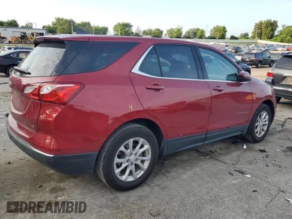 2020 Chevrolet Equinox LT с VIN 3GNAXJEV8LS526116, выставлен на аукционе Copart как лот 66169365 с пробегом 69 701 миль миль и Списание • Salvage title. История ставок и продаж доступна на DreamBid. Изображение 3.