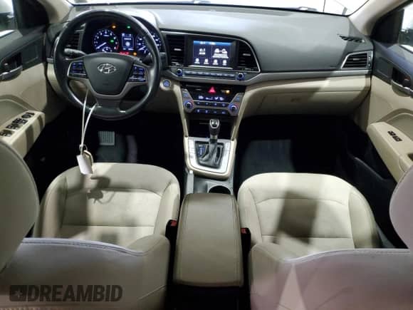 2017 Hyundai Elantra Value Edition with VIN 5NPD84LF2HH040967, listed as a Copart auction lot 81133665 with 86,663 mi miles and Salvage title. Bid and sale history available at DreamBid. Image 8.