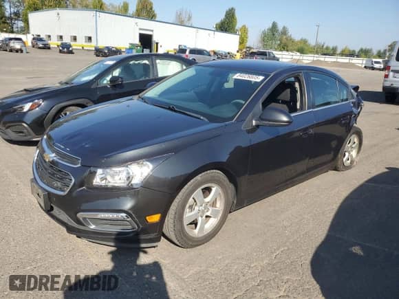 2016 Chevrolet Cruze LT with VIN 1G1PE5SB4G7227455, listed as a Copart auction lot 84026805 with 136,923 mi miles and Salvage title. Bid and sale history available at DreamBid. Image 1.