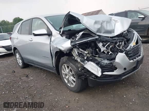 2022 Chevrolet Equinox LT с VIN 3GNAXUEVXNL264386, выставлен на аукционе IAAI как лот 42919660 с пробегом 22 496 миль миль и . История ставок и продаж доступна на DreamBid. Изображение 1.