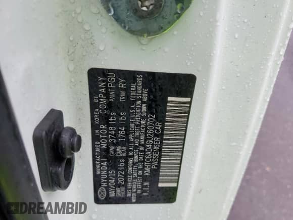 2016 Hyundai Veloster z VIN KMHTC6AD4GU260702, wystawiony jako Copart lot #85373764 z przebiegiem 159 822 mil mil oraz Czysty tytuł • Clean title. Historia ofert i sprzedaży dostępna na DreamBid. Obrazek 12.