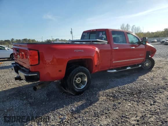 2015 Chevrolet Silverado 3500HD LTZ с VIN 1GC4K0C81FF502955, выставлен на аукционе Copart как лот 78685324 с пробегом 42 047 миль миль и Списание • Salvage title. История ставок и продаж доступна на DreamBid. Изображение 3.