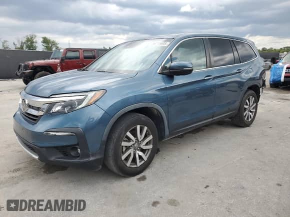 2020 Honda Pilot EX-L с VIN 5FNYF5H50LB010936, выставлен на аукционе Copart как лот 56715695 с пробегом 41 933 миль миль и На запчасти • Non repairable. История ставок и продаж доступна на DreamBid. Изображение 1.