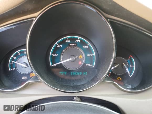 2008 Chevrolet Malibu LTZ with VIN 1G1ZK57728F261133, listed as a Copart auction lot 81646415 with 136,369 mi miles and Clean title. Bid and sale history available at DreamBid. Image 9.