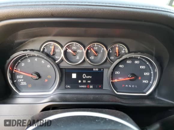 2019 Chevrolet Silverado 1500 LTZ с VIN 1GCUYGED1KZ167187, выставлен на аукционе Copart как лот 70759535 с пробегом 149 853 миль миль и Списание • Salvage title. История ставок и продаж доступна на DreamBid. Изображение 9.