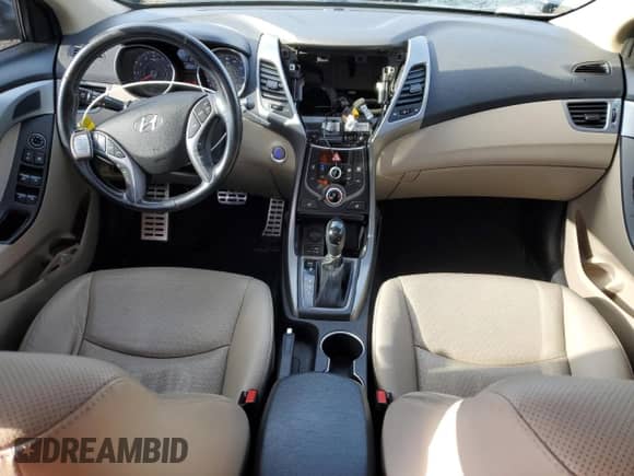 2015 Hyundai Elantra Sport with VIN KMHDH4AH3FU371835, listed as a Copart auction lot 44447515 with 72,397 mi miles and Salvage title. Bid and sale history available at DreamBid. Image 8.