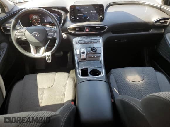2022 Hyundai Santa Fe Blue с VIN KM8S2DA15NU045092, выставлен на аукционе Copart как лот 82087995 с пробегом 57 589 миль миль и Списание • Salvage title. История ставок и продаж доступна на DreamBid. Изображение 8.