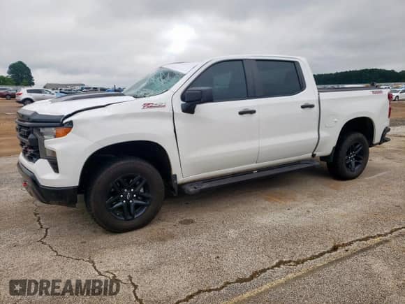 2022 Chevrolet Silverado 1500 Custom Trail Boss с VIN 3GCPDCEK4NG610534, выставлен на аукционе Copart как лот 58648745 с пробегом 50 074 миль миль и Списание • Salvage title. История ставок и продаж доступна на DreamBid. Изображение 1.