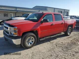 2015 Chevrolet Silverado 1500 Work Truck z VIN 3GCUKPEH3FG332165, wystawiony jako Copart lot #70367984 z przebiegiem 99 062 mil mil oraz Szkoda całkowita • Salvage title. Historia ofert i sprzedaży dostępna na DreamBid. Obrazek 1.