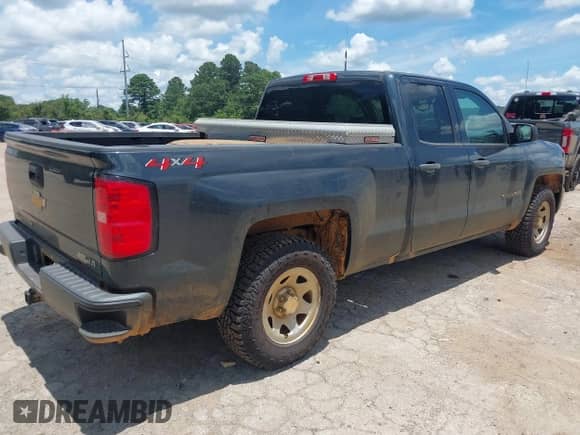 2019 Chevrolet Silverado 1500 Work Truck z VIN 2GCVKNECXK1204182, wystawiony jako IAAI lot #42523549 z przebiegiem 91 136 mil mil oraz . Historia ofert i sprzedaży dostępna na DreamBid. Obrazek 4.