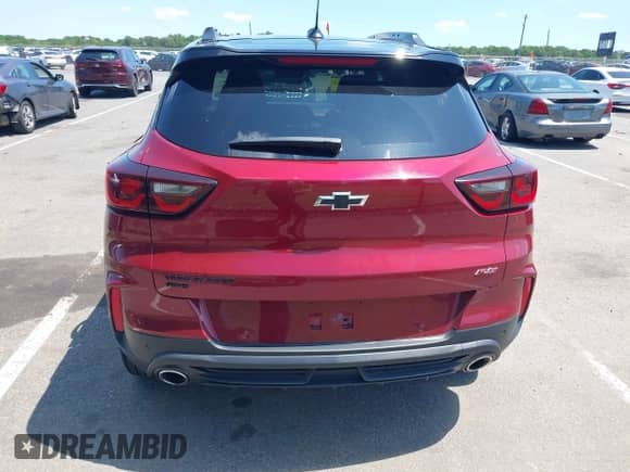 2024 Chevrolet TrailBlazer RS с VIN KL79MUSL8RB058012, выставлен на аукционе IAAI как лот 42391748 с пробегом 10 355 миль миль и . История ставок и продаж доступна на DreamBid. Изображение 16.