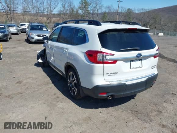 2024 Subaru Ascent Limited with VIN 4S4WMAUD9R3438413, listed as a IAAI auction lot 41936607 with 4,279 mi miles and . Bid and sale history available at DreamBid. Image 3.