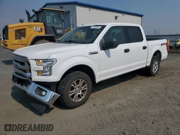 2017 Ford F-150 XLT with VIN 1FTEW1EF4HKD46320, listed as a Copart auction lot 71484655 with 137,632 mi miles and Salvage title. Bid and sale history available at DreamBid. Image 1.