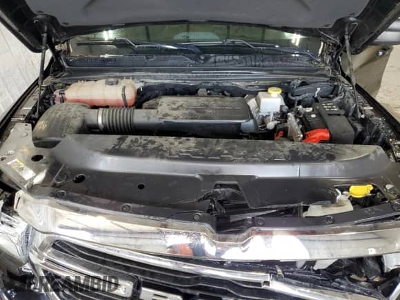 2021 Ram 1500 Big Horn с VIN 1C6RRFFGXMN596044, выставлен на аукционе Copart как лот 59133545 с пробегом 41 037 миль миль и Списание • Salvage title. История ставок и продаж доступна на DreamBid. Изображение 11.