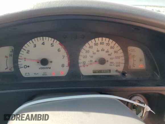 2002 Toyota Tacoma с VIN 5TEHN72N42Z117833, выставлен на аукционе Copart как лот 81821865 с пробегом 207 387 миль миль и Списание • Salvage title. История ставок и продаж доступна на DreamBid. Изображение 9.