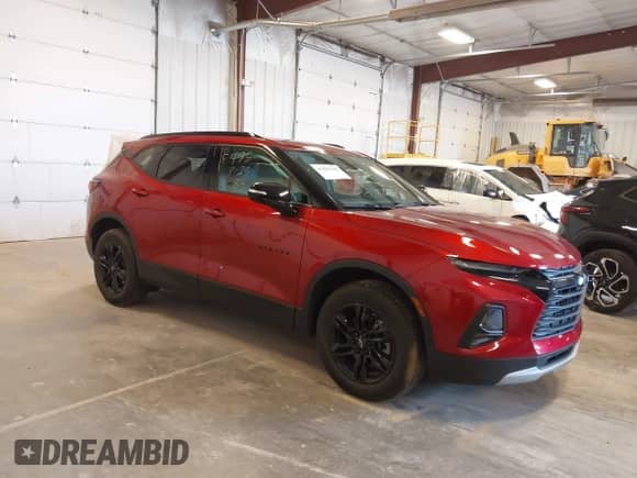 2022 Chevrolet Blazer LT с VIN 3GNKBJRS5NS137892, выставлен на аукционе IAAI как лот 41883920 с пробегом 22 279 миль миль и . История ставок и продаж доступна на DreamBid. Изображение 1.