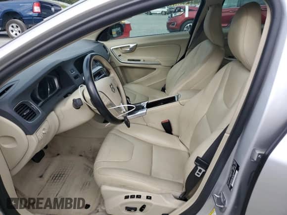 2015 Volvo S60 T5 Drive-E Premier with VIN YV140MFK9F2357136, listed as a Copart auction lot 80853495 with 106,284 mi miles and Salvage title. Bid and sale history available at DreamBid. Image 7.