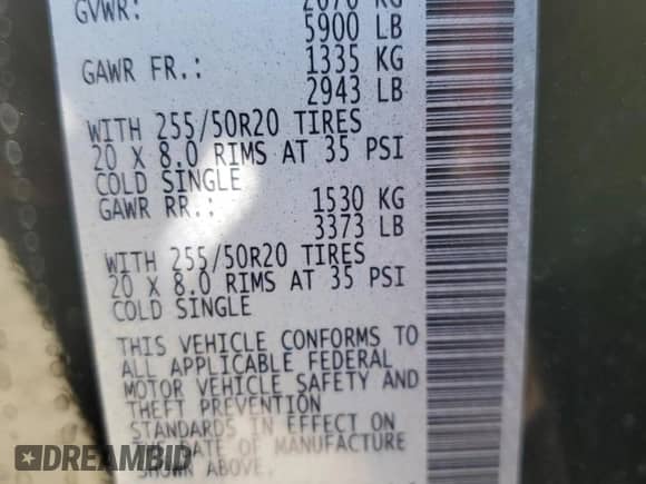 2025 Nissan Pathfinder SL с VIN 5N1DR3CB6SC216244, выставлен на аукционе Copart как лот 69562905 с пробегом 6 483 миль миль и На запчасти • Non repairable. История ставок и продаж доступна на DreamBid. Изображение 14.