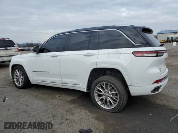 2022 Jeep Grand Cherokee Summit с VIN 1C4RJHEG3N8634517, выставлен на аукционе Copart как лот 83339244 с пробегом 38 065 миль миль и Списание • Salvage title. История ставок и продаж доступна на DreamBid. Изображение 2.