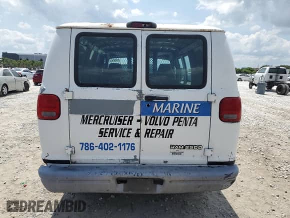 1999 Dodge Cargo with VIN 2B7JB21Y4XK581994, listed as a Copart auction lot 57459715 with 219,283 mi miles and Salvage title. Bid and sale history available at DreamBid. Image 6.