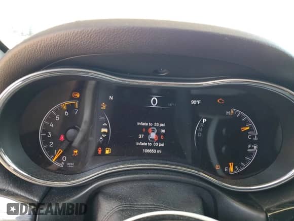 2018 Jeep Grand Cherokee Trailhawk with VIN 1C4RJFLT5JC391532, listed as a Copart auction lot 67807645 with 106,653 mi miles and Salvage title. Bid and sale history available at DreamBid. Image 9.