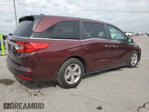 2020 Honda Odyssey EX-L с VIN 5FNRL6H71LB013431, выставлен на аукционе Copart как лот 82067075 с пробегом 130 305 миль миль и Списание • Salvage title. История ставок и продаж доступна на DreamBid. Изображение 3.