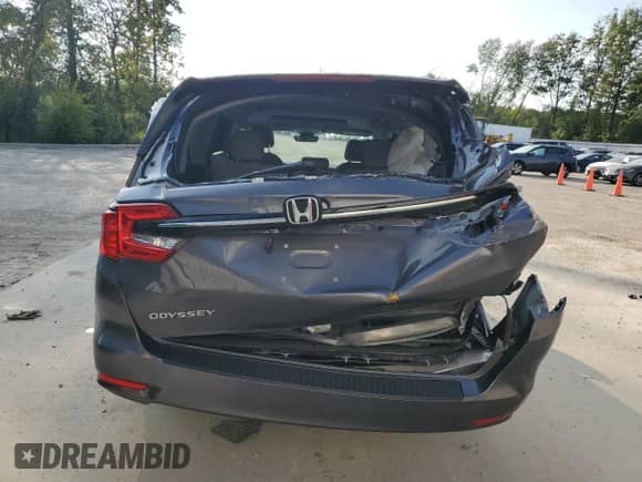 2023 Honda Odyssey EX-L z VIN 5FNRL6H62PB059220, wystawiony jako Copart lot #71524615 z przebiegiem 79 695 mil mil oraz Szkoda całkowita • Salvage title. Historia ofert i sprzedaży dostępna na DreamBid. Obrazek 6.