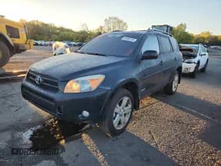2007 Toyota RAV4 Sport with VIN JTMBD32V776051882, listed as a Copart auction lot 84483725 with 94,759 mi miles and Salvage title. Bid and sale history available at DreamBid. Image 1.