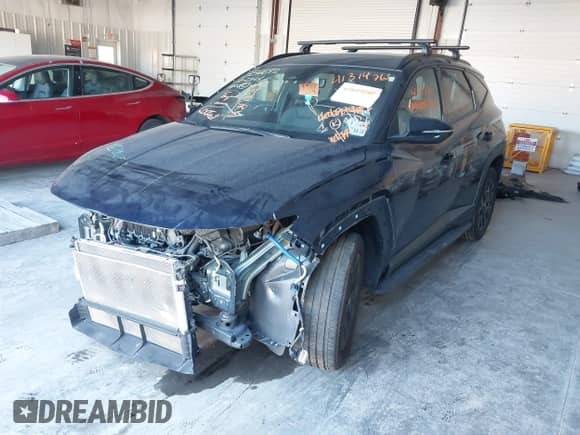 2024 Hyundai Tucson XRT with VIN KM8JFCDE3RU292089, listed as a IAAI auction lot 41314763 with 27,791 mi miles and . Bid and sale history available at DreamBid. Image 18.