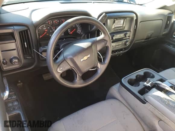 2015 Chevrolet Silverado 1500 Work Truck with VIN 1GCRCPEC7FZ434026, listed as a Copart auction lot 45125935 with 179,858 mi miles and Salvage title. Bid and sale history available at DreamBid. Image 8.