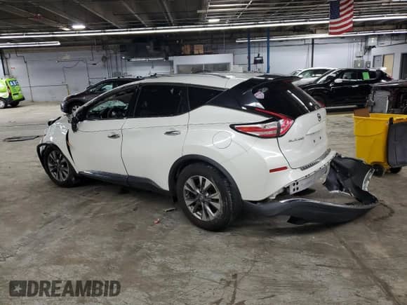 2017 Nissan Murano SL z VIN 5N1AZ2MH7HN150445, wystawiony jako Copart lot #69542495 z przebiegiem Nie podano mil oraz Szkoda całkowita • Salvage title. Historia ofert i sprzedaży dostępna na DreamBid. Obrazek 2.