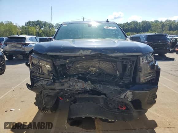 2021 Chevrolet Silverado 1500 LT Trail Boss with VIN 1GCPYFED3MZ434016, listed as a Copart auction lot 84272385 with 88,990 mi miles and Salvage title. Bid and sale history available at DreamBid. Image 5.