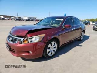 2009 Honda Accord EX-L z VIN 1HGCP36819A032357, wystawiony jako Copart lot #90385485 z przebiegiem 217 826 mil mil oraz Czysty tytuł • Clean title. Historia ofert i sprzedaży dostępna na DreamBid. Obrazek 1.