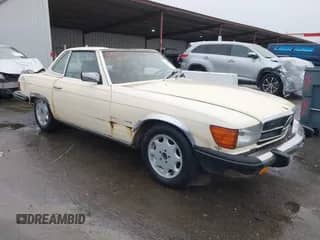 1983 Mercedes-Benz 380 SL with VIN WDBBA45A4DB026088, listed as a IAAI auction lot 41783726 with 239,227 mi miles and . Bid and sale history available at DreamBid. Image 1.
