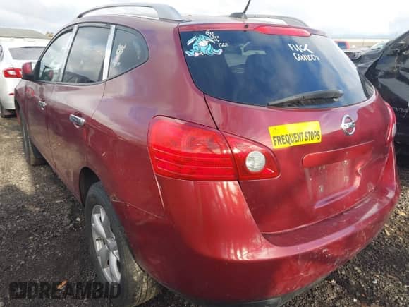 2009 Nissan Rogue S z VIN JN8AS58V59W173314, wystawiony jako IAAI lot #43494232 z przebiegiem 198 061 mil mil oraz . Historia ofert i sprzedaży dostępna na DreamBid. Obrazek 3.