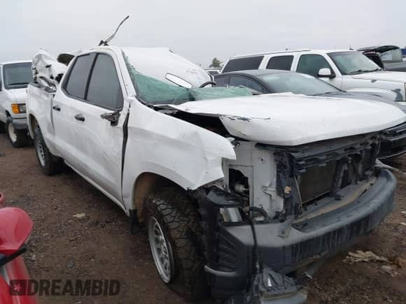 2020 Chevrolet Silverado 1500 Work Truck with VIN 1GCRWAEF9LZ290537, listed as a IAAI auction lot 41759270 with Not provided miles and . Bid and sale history available at DreamBid. Image 1.