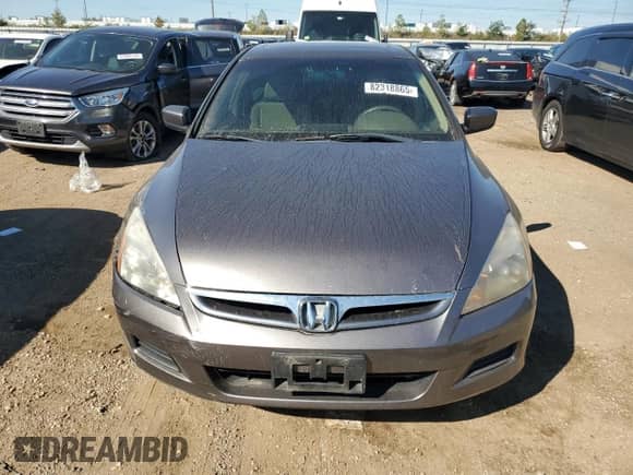 2007 Honda Accord LX with VIN 1HGCM663X7A007517, listed as a Copart auction lot 82318865 with 206,154 mi miles and Salvage title. Bid and sale history available at DreamBid. Image 5.
