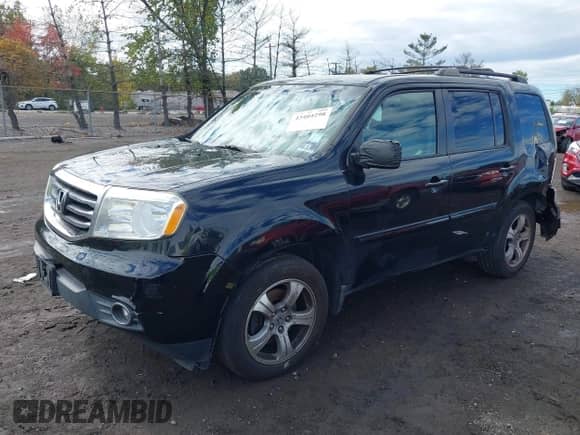 2013 Honda Pilot EX-L with VIN 5FNYF4H7XDB028857, listed as a IAAI auction lot 43404298 with 153,715 mi miles and . Bid and sale history available at DreamBid. Image 2.